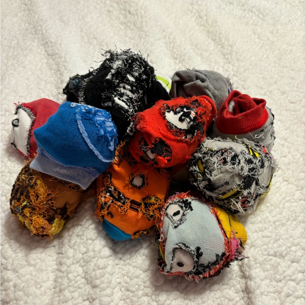 Assortment of Disney Socks from Advent Calendars